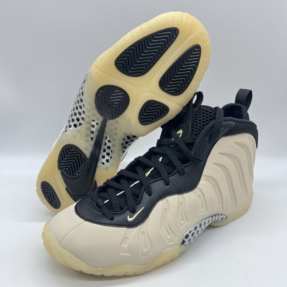 Nike Little Posite One Grade School Retro Basketball Sneaker Size 7Y FQ1930-001 main image 4